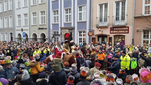 [fotorelacja] Tysiące gdańszczan na Orszaku Trzech Króli w Gdańsku. Obecne także prezydium KK