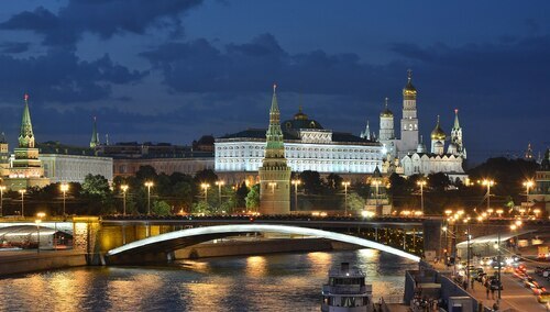 Moskwa, widok na Kreml