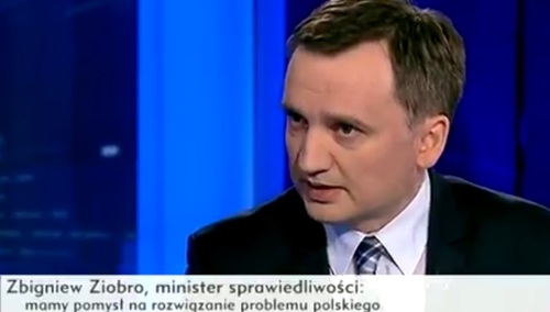 Minister Ziobro: Jeżeli sędziowie będą sie stawiać ponad prawem, będą się musieli liczyć z konsekwencjami