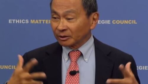 Francis Fukuyama usunął wpis szkalujący Marsz Niepodległości