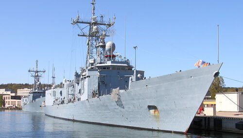 PGZ Stocznia Wojenna serwisuje fregatę ORP Kazimierz Pułaski
