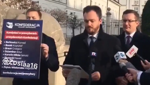 [video] 9 kandydatów w prawyborach prezydenckich Konfederacji. Jeśli chcesz zagłosować zapłać 30 PLN