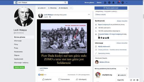 Wałęsa ZNOWU pomawia Dudę o służbę w ZOMO. Ugody nie będzie – zapowiada lider „S”