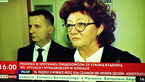 Słaba pamięć przewodniczącej Gardias