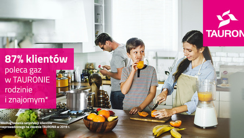 Gaz od TAURONA z wysoką oceną klientów