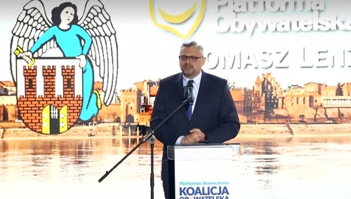[Konwencja PO i .N] Tomasz Lenz: Toruń to jest miasto Kopernika i piernika, nie ojca Rydzyka