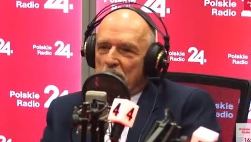[video] Korwin-Mikke kontrowersyjnie w Polskim Radiu: "Odróżniam zwykłego homosia od, tfu, geja"