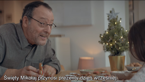 [video] Nowy spot PFN z Jeanem Reno: Opowieść o Polsce na Święta