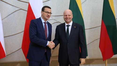 PMM w Wilnie: Cieszę się, że we wzajemnych relacjach uwzględniane są wrażliwości historyczne i społeczne