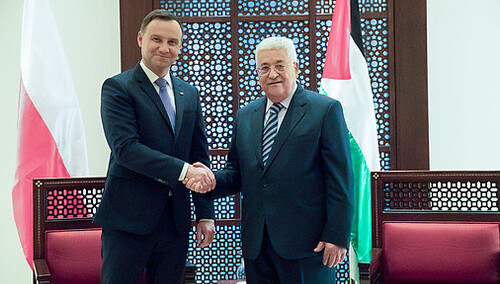 Prezydent Andrzej Duda "Pokój między Izraelem a Palestyną tylko dzięki porozumieniu stron"