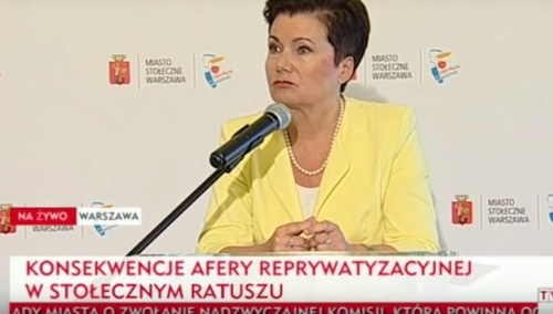 Prokuratura wznawia śledztwo w sprawie zwrotu kamienicy mężowi Gronkiewicz - Waltz