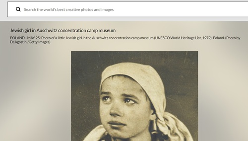 Skutki fałszowania historii? Zdjęcie Krysi Trześniewskiej z Auschwitz, opisane jako "jewish girl"