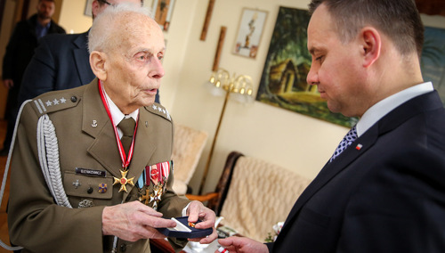 Jerzy Bukowski: Prezydent RP odwiedził sędziwego weterana