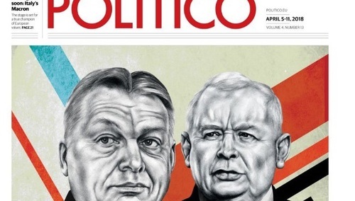 Krysztopa:Autorem porównania Orbana i Kaczyńskiego do komunistów w Politico jest M. "Majdan" Broniatowski