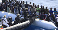 Imigranci uratowani na Morzu Śródziemnym