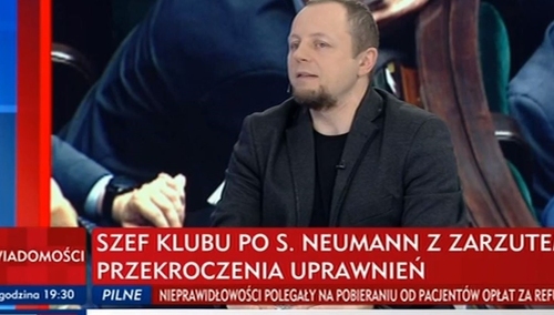 Cezary Krysztopa w TVP Info o sprawie #Neumann: Wyborcy chcą zobaczyć efekt polityki czystych rąk