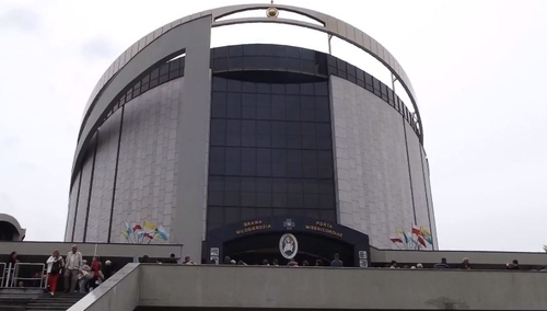 Kolejarze z całej Polski w Sanktuarium Bożego Miłosierdzia