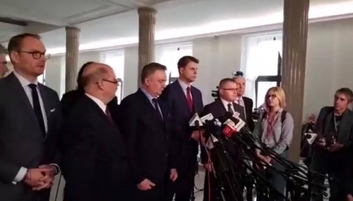 Listy Ruchu Prawdziwa Europa do PE: Piotrowski, Hambura, Piłka, Klawiter