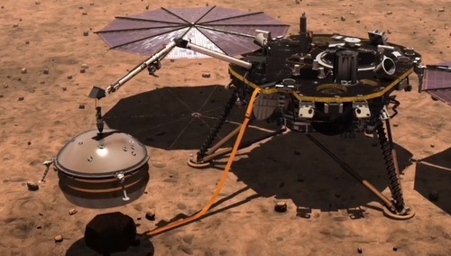 A tak proszę Państwa wygląda polska flaga na Marsie!