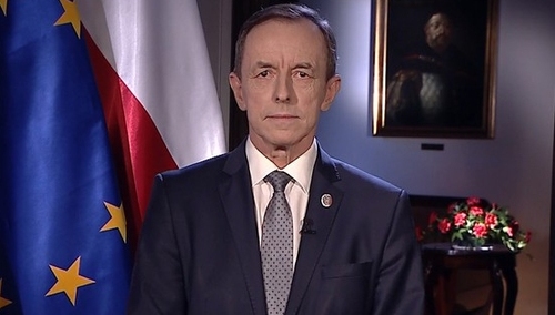 Marszałek Grodzki podczas orędzia: Senat nie będzie narzędziem blokowania Sejmu