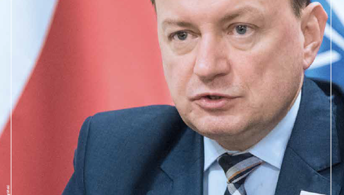 Najnowszy numer "TS": Minister Obrony Narodowej Mariusz Błaszczak: "Przyspieszamy"