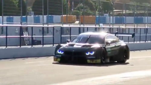 [video] Pierwsze jazdy Roberta Kubicy w BMW na torze w Jerez. 36 okrążeń już za nim