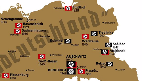Niemieckie obozy na ziemiach polskich 1939-1945