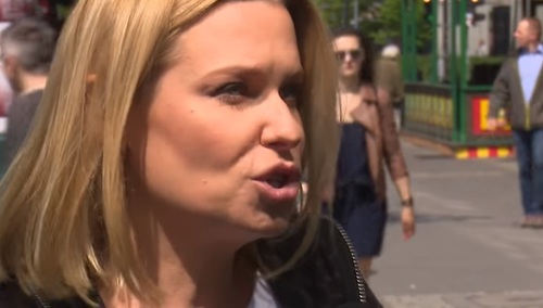 Paulina Młynarska o rysunku udostępnionym przez Jandę: "Poraża pogardą. Chce mi się płakać"