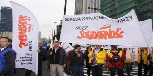 Henryk Grymel przewodniczącym Rady Krajowego Sekretariatu Transportowców NSZZ "Solidarność".