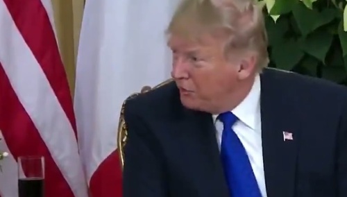 Trump do Macrona: "Chcesz jakichś miłych bojowników ISIS?". "Galijski kogut stroszy pióra"