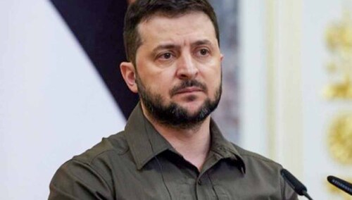 Prezydent Wołodymyr Zełenski