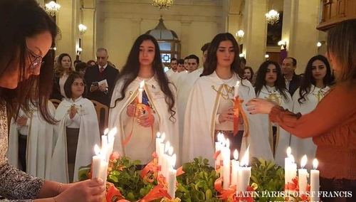 Aleppo: Sakrament Bierzmowania w parafii pw. św. Franciszka przyjęło 37 osób