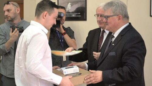 Wręczenie nagród w poprzedniej edycji konkursu