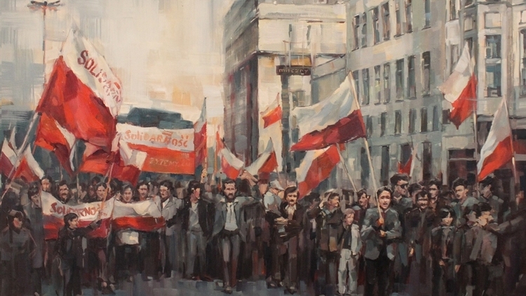 Niepodległa w malarstwie rodaków zza Buga. Wystawa w Sali BHP Stoczni Gdańsk