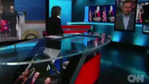[video] Bartosz Wieliński z GW skarży się w CNN na wizytę Donalda Trumpa w Polsce