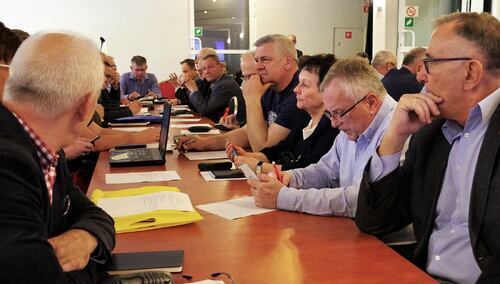 Komisja Krajowa u stóp Skrzycznego