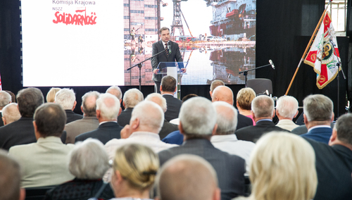 Piotr Duda o rewitalizacji Stoczni: Ten projekt musi się udać, więcej takiej szansy nie będzie