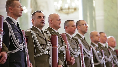 Prezydent wręczył nominacje generalskie