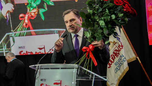 [video] Piotr Duda wybrany na trzecią kadencję na Przewodniczącego KK NSZZ Solidarność