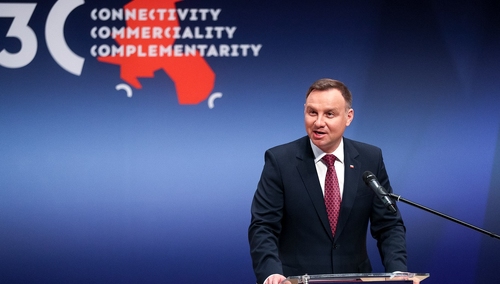 Andrzej Duda uczestniczył w otwarciu Forum Regionów Trójmorza. "To projekt sprawczy, a nie teoretyczny”