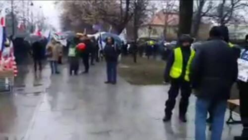 "Wolne sądy, wolne samorządy", manifestacja KOD o rekordowo niskiej frekwencji, oczami internautów