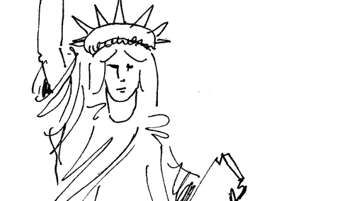 [Kliknij aby zobaczyć całość] Nowy rysunek Krysztopy: Wolność