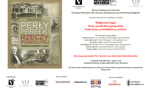 "Perły perełki Rzeczypospolitej" czyli 22 historie polskiej przedsiębiorczości