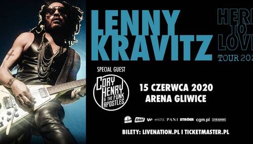 [video] Już niedługo Lenny Kravitz odwiedzi Gliwice