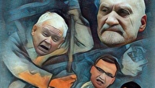 Ciekawa inspiracja. Grafika udostępniana przez polityka PO przeróbką nazistowskiego plakatu?