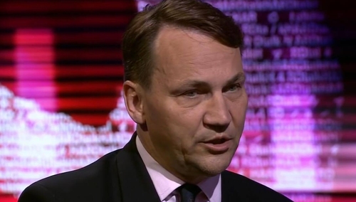 Haszczyński o Sikorskim jako prezydencie: "Wizerunek PL by się poprawił, First Lady przestałaby pisać"