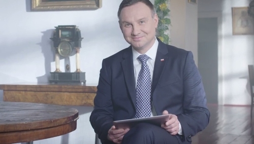 [video] Andrzej Duda zachęca do udziału w akcji "Narodowe Czytanie" 