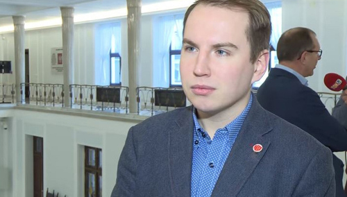 Adam Andruszkiewicz: "Dołączam do klubu Wolni i Solidarni. Chciałbym być bliżej Zjednoczonej Prawicy"