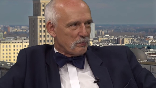"Zrobiła z siebie idiotkę". Korwin-Mikke komentuje swój wywiad z Michalik