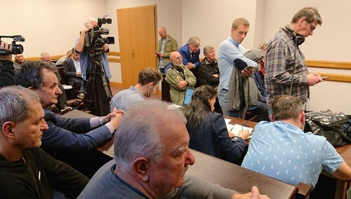 Moment ogłoszenia wyroku. Warszawa 19 listopada 2019 r.